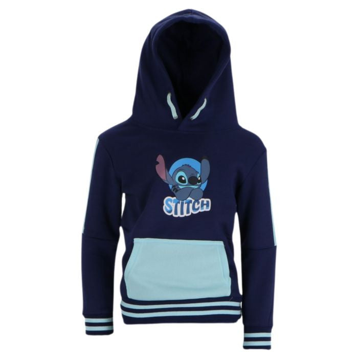 Disney Lilo un Stitch Blue Chill bērnu kapučjakas džemperis 2-8 gadi / 92-128 cm