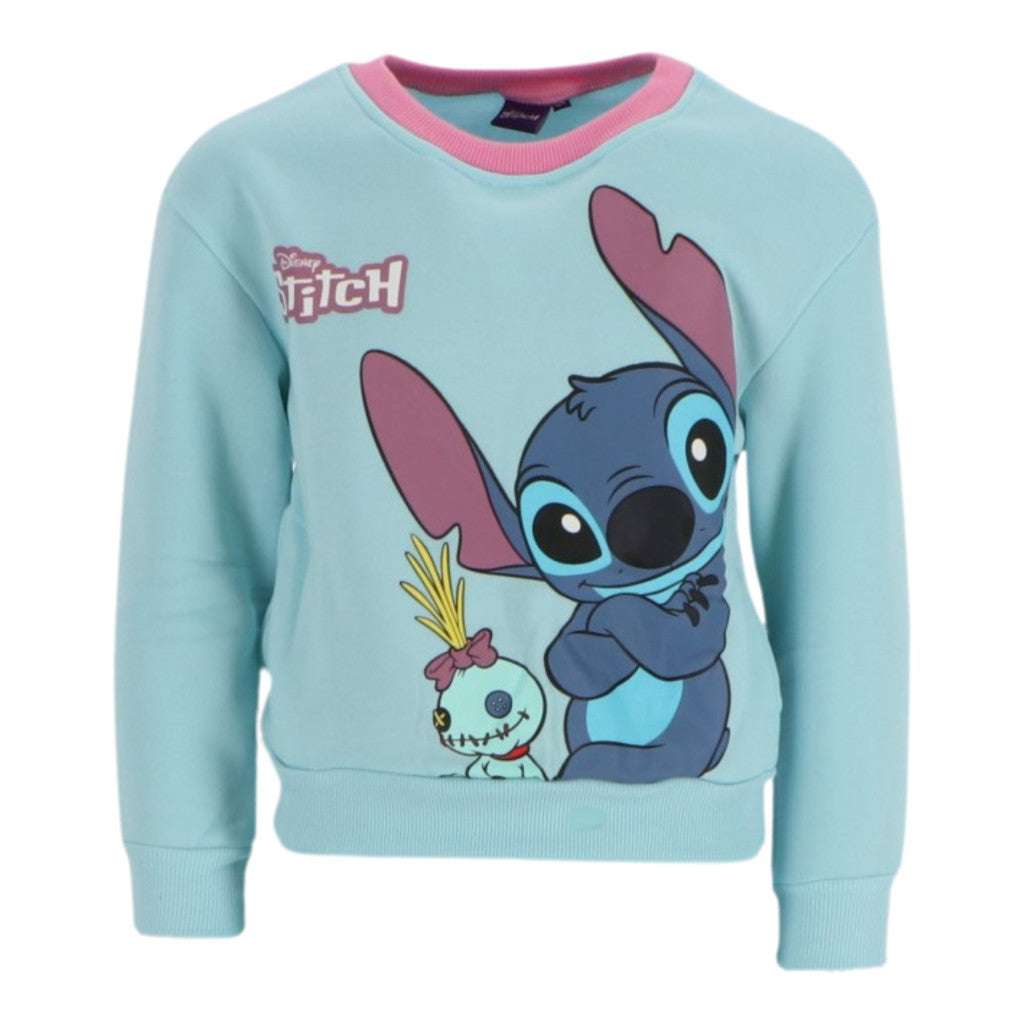 Disney Lilo un Stitch zils bērnu džemperis 2-8 gadi / 92-128 cm