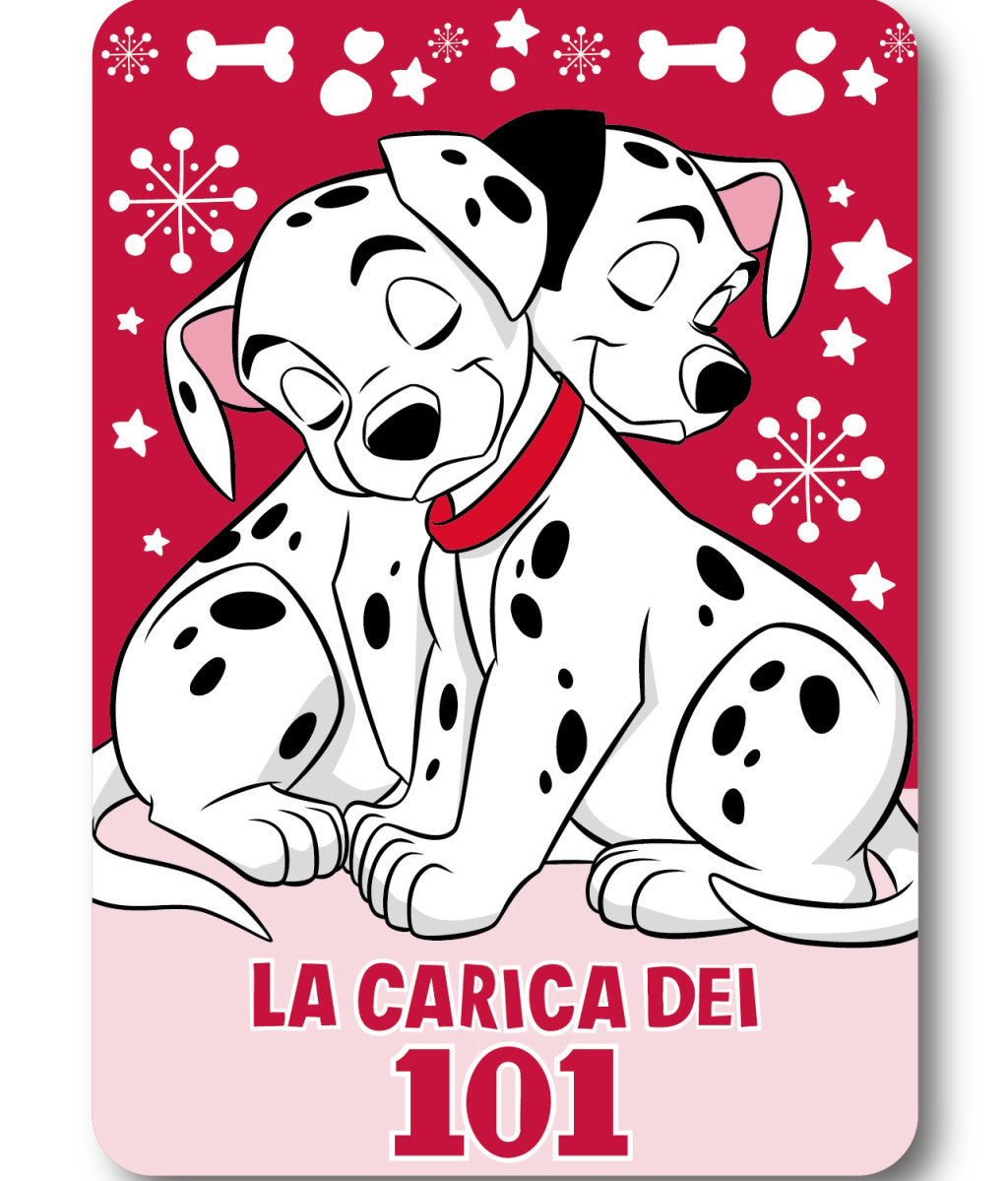 Disney 101 dalmāciešu Cuddle Spots polārā sega 100x140cm
