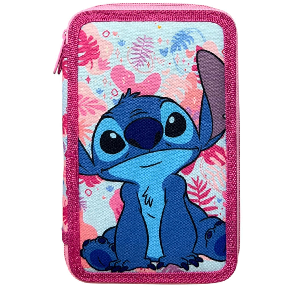 Disney Lilo un Stitch Pink Wave 3 līmeņu pildīts penālis