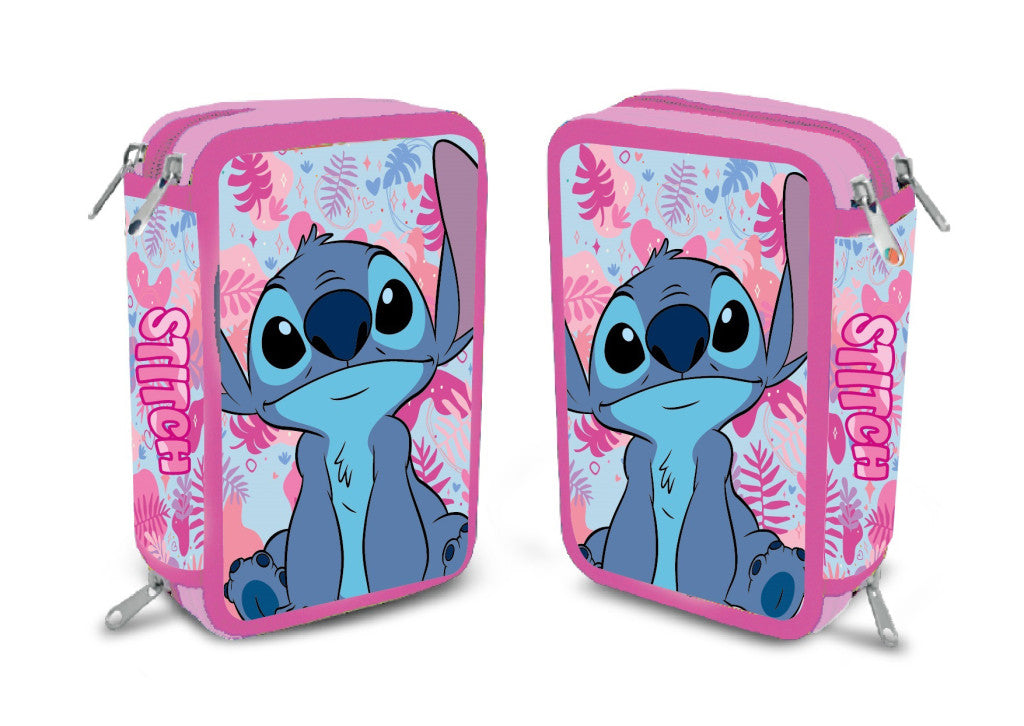 Disney Lilo un Stitch Pink Wave 3 līmeņu pildīts penālis