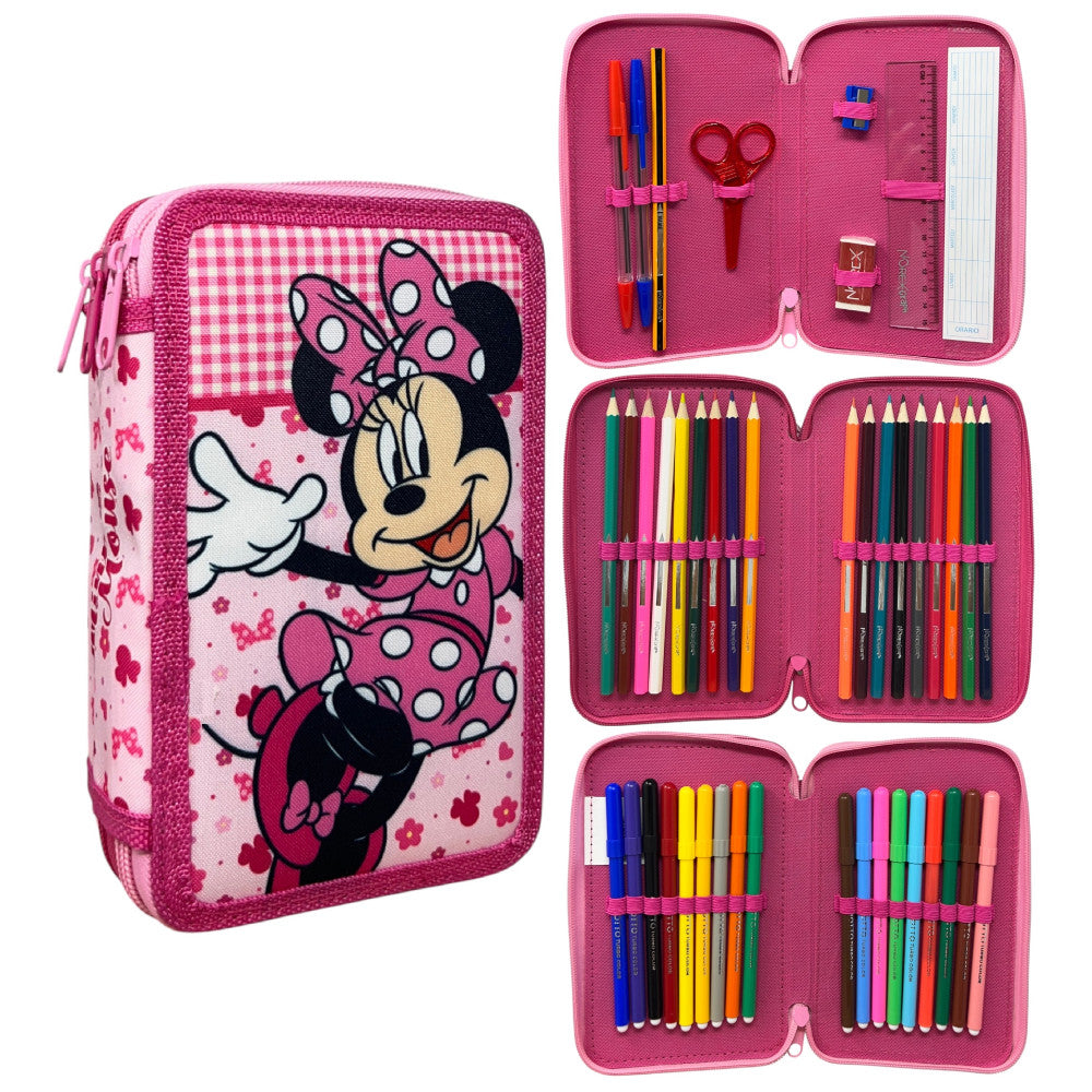 Disney Minnie Lovely Charm trīs līmeņu pildīts penālis