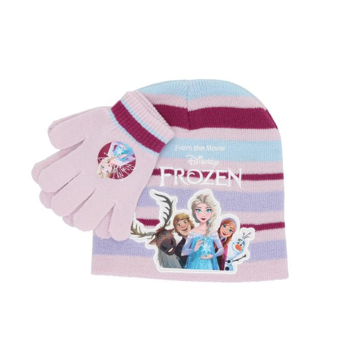 Disney Frozen Friends bērnu cepures un cimdu komplekts