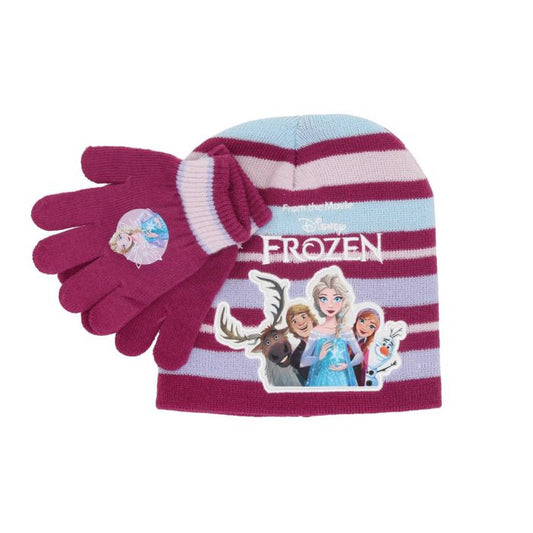 Disney Frozen Winter bērnu cepures un cimdu komplekts