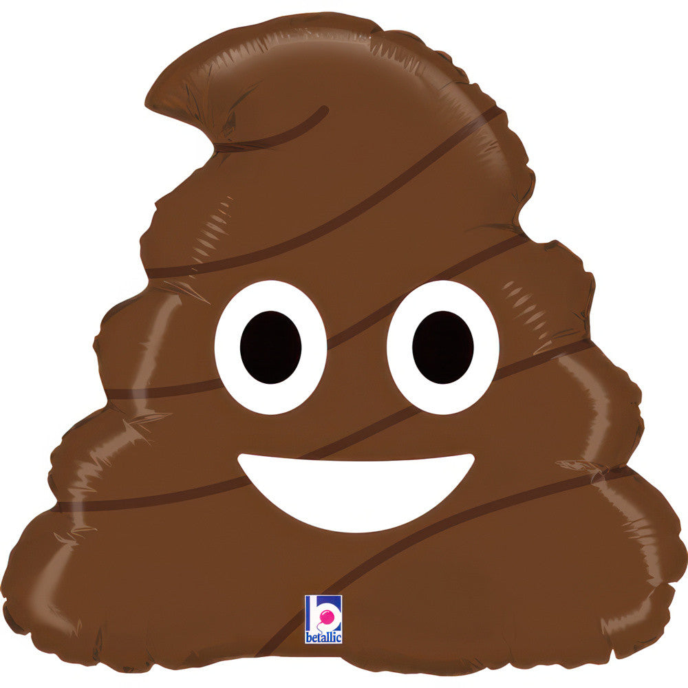 Folijas balons "Emoji Poo" 43 cm