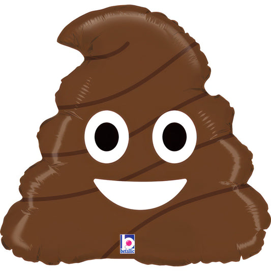 Folijas balons "Emoji Poo" 43 cm