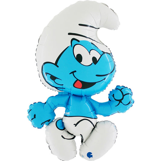 Smurfs Puffo folijas balons 81 cm