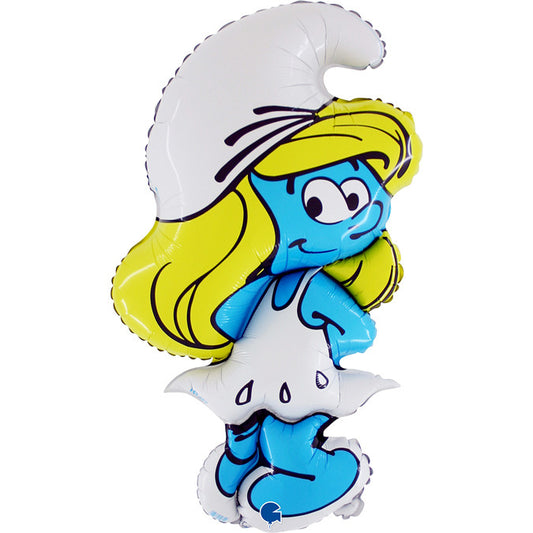 Smurfu Smurfetes folijas balons 81 cm