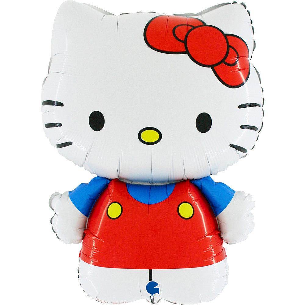 Hello Kitty sarkans folijas balons 64 cm