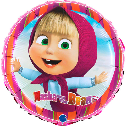 Maša un Lācītis Titter folijas balons 46 cm