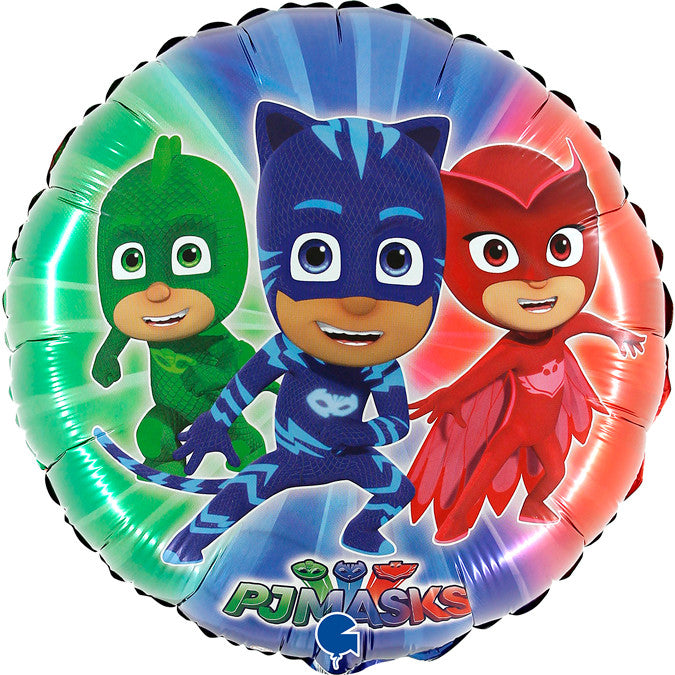 PJ Masks trio folijas balons 46 cm