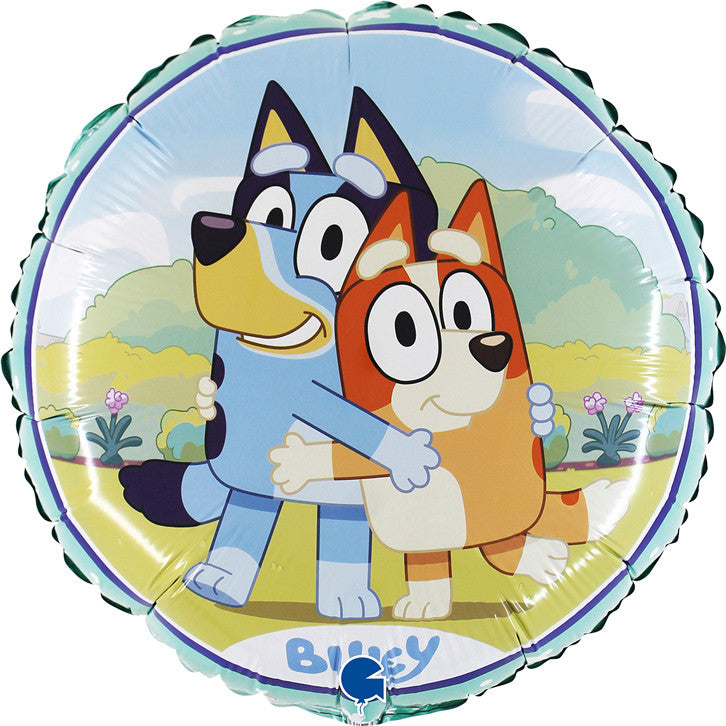 Folijas balons "Bluey Hug" 46 cm