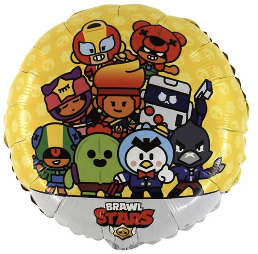 Brawl Stars komandas folijas balons 46 cm