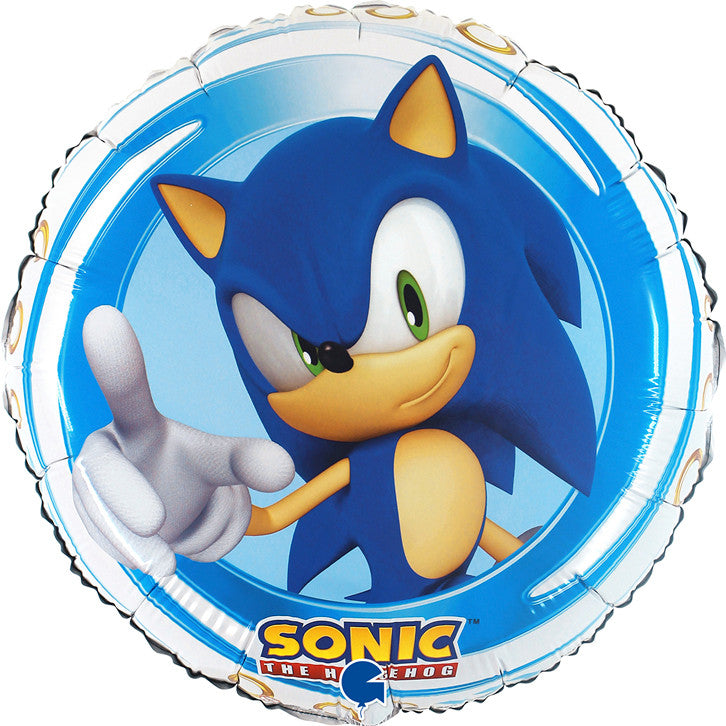 Sonic the Hedgehog Trio folijas balons 46 cm