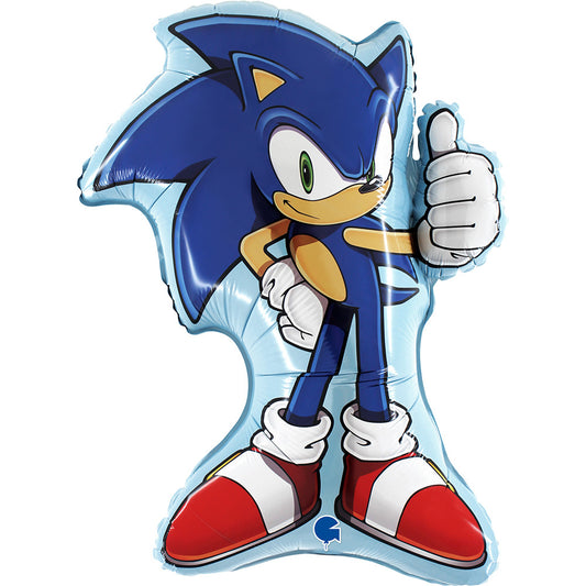 Sonic as√ºndiszn√≥ Larrikin f√≥lia lufi 71 cm
