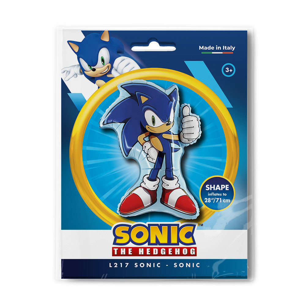 Sonic as√ºndiszn√≥ Larrikin f√≥lia lufi 71 cm
