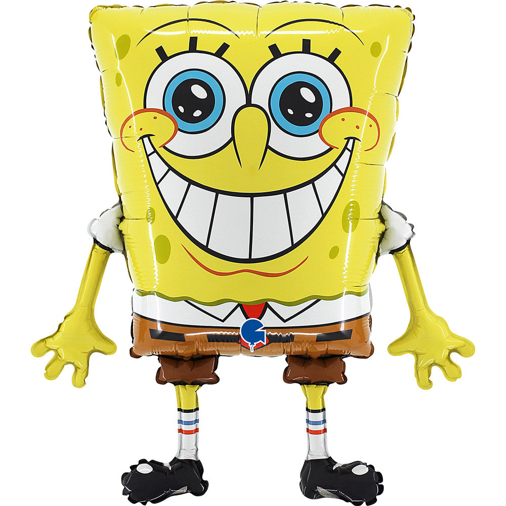 SpongeBob dzeltenais folijas balons 58 cm