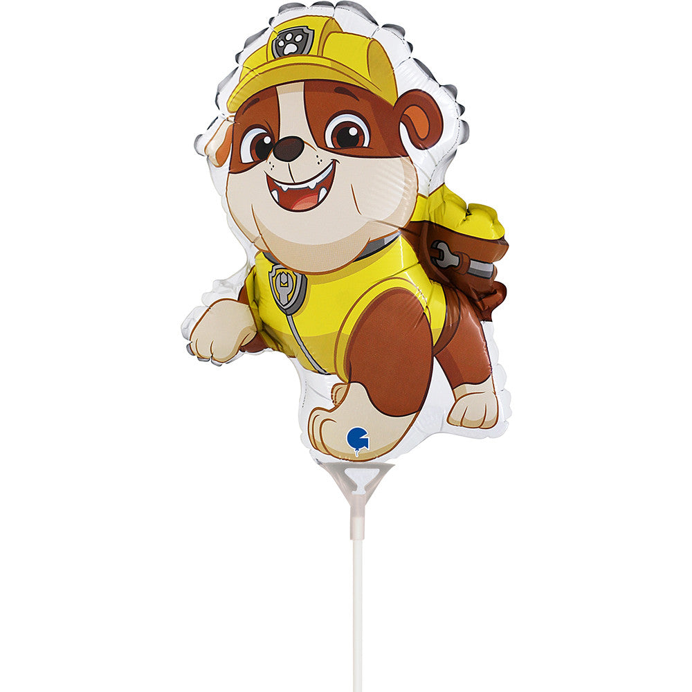 Ķepu patruļa Rubble mini folijas balons 35 cm (WP)