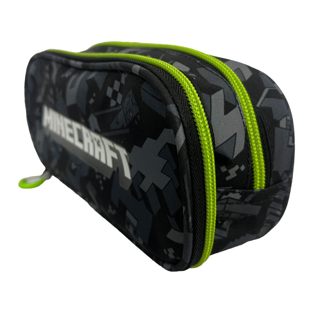 Minecraft Camo Terra zīmuļu maciņš ar 2 nodalījumiem 23,5 cm