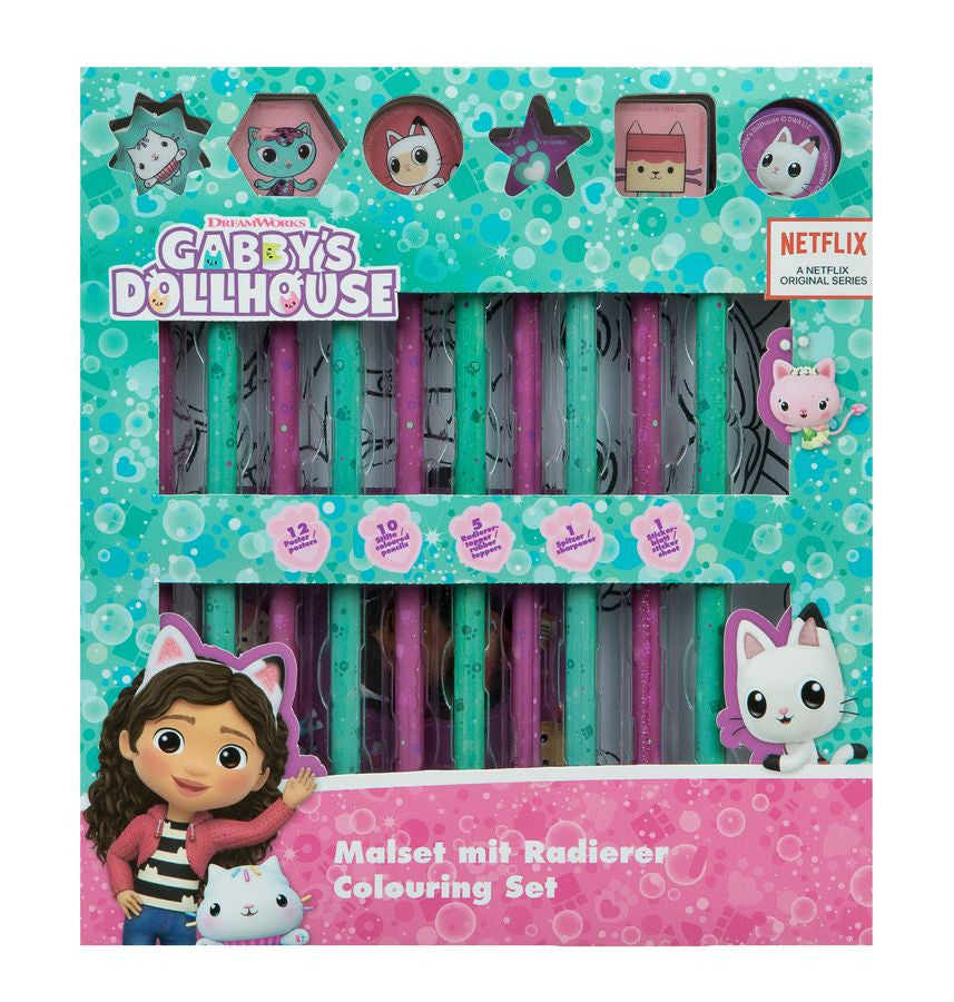 Gabby's Dollhouse Friends krāsojamais komplekts