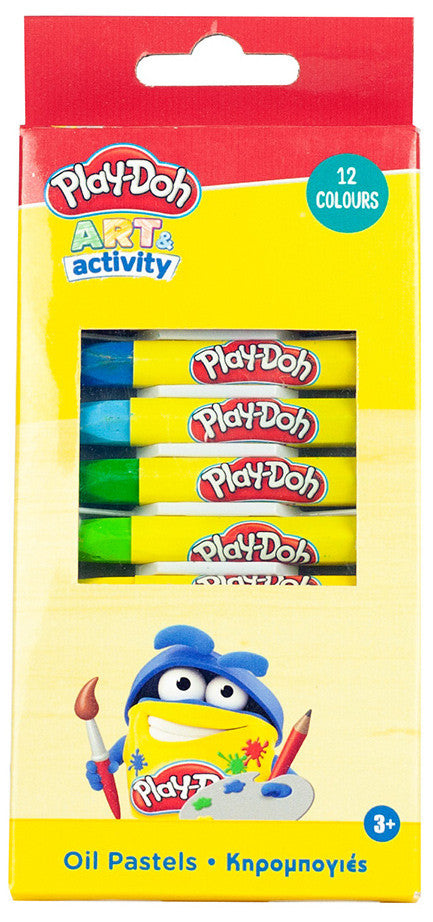 Play-Doh Art 12 krāsu eļļas pasteļkrītiņi