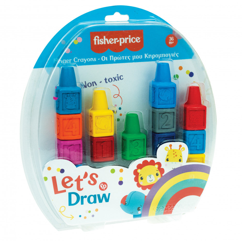Fisher-Price Let's Draw 13 daļu krītiņu komplekts