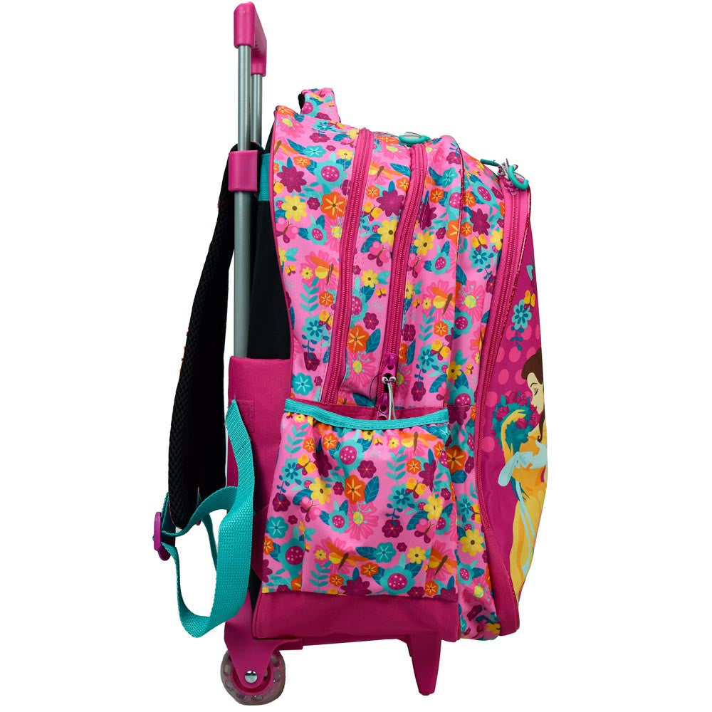 Disney Princess pavasara skolas soma riteņiem, soma 46 cm