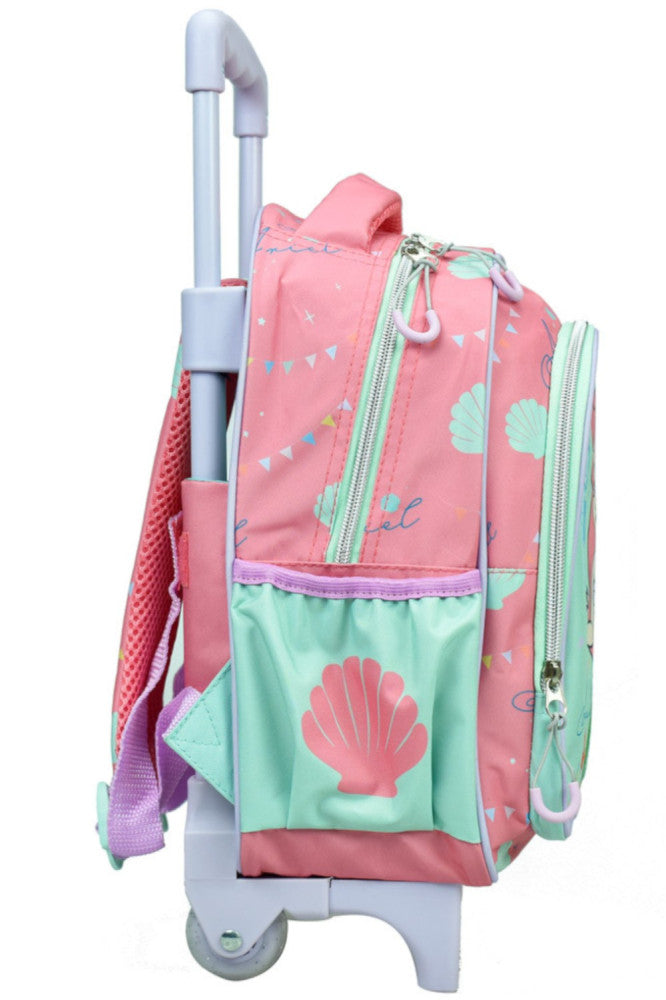 Disney Princess Ariel bērnu mugursoma ar ritošo daļu, soma 30 cm