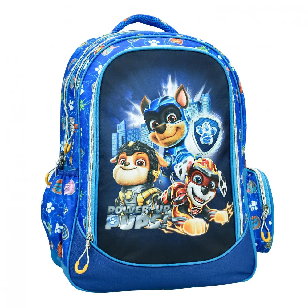 Ķepu patruļa Power Up skolas soma, soma 46 cm