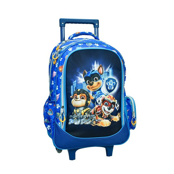Ķepu patruļa Power Up riteņsoma skolas somai, 46 cm