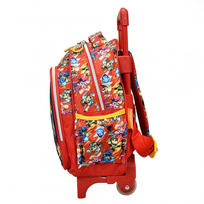 Ķepu patruļa Marshall riteņmugursoma bērnudārzam, soma 30 cm
