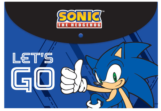 Sonic the Hedgehog Go Fast Sonic the Hedgehog A/4 dokumentu mape