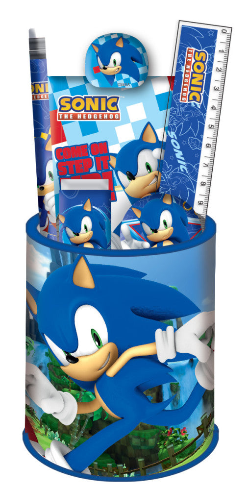 Sonic the Hedgehog Rush Sonic the Hedgehog kancelejas piederumu komplekts 7 gab.