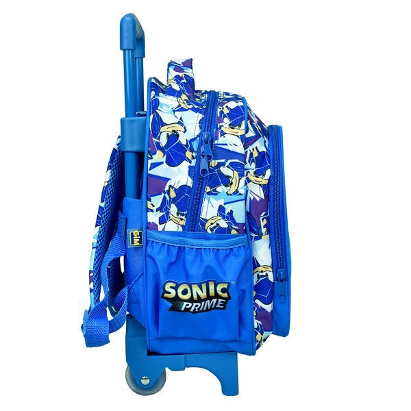 Sonic the Hedgehog Prime Sonic the Hedgehog Ritošā bērnudārza mugursoma, soma 30 cm