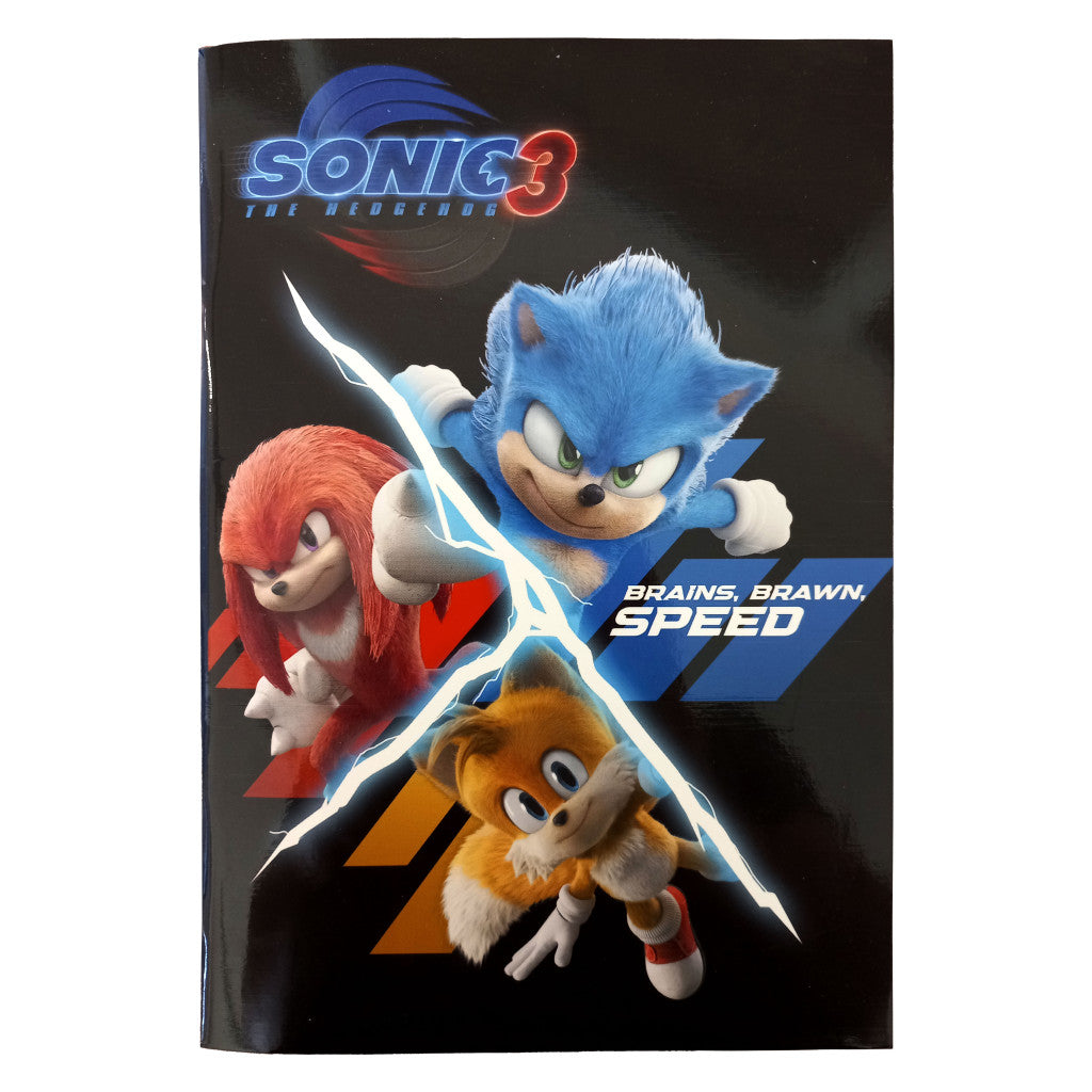 Sonic the Hedgehog Hype Man B/5 līniju klade ar 40 lapām