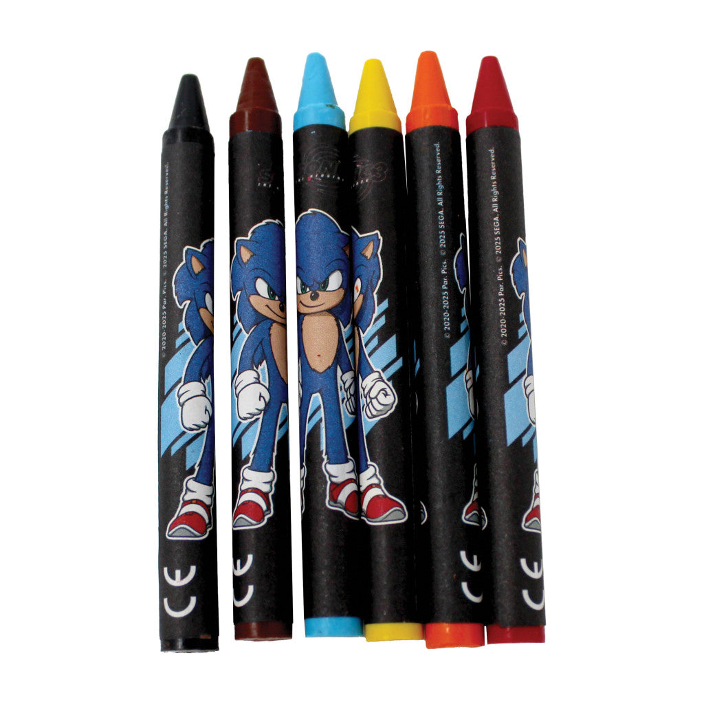Sonic the Hedgehog Hype Man mini mākslas komplekts