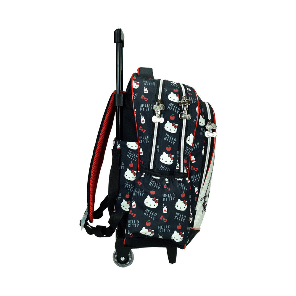 Hello Kitty sirds formas riteņsoma skolas somai, 46 cm