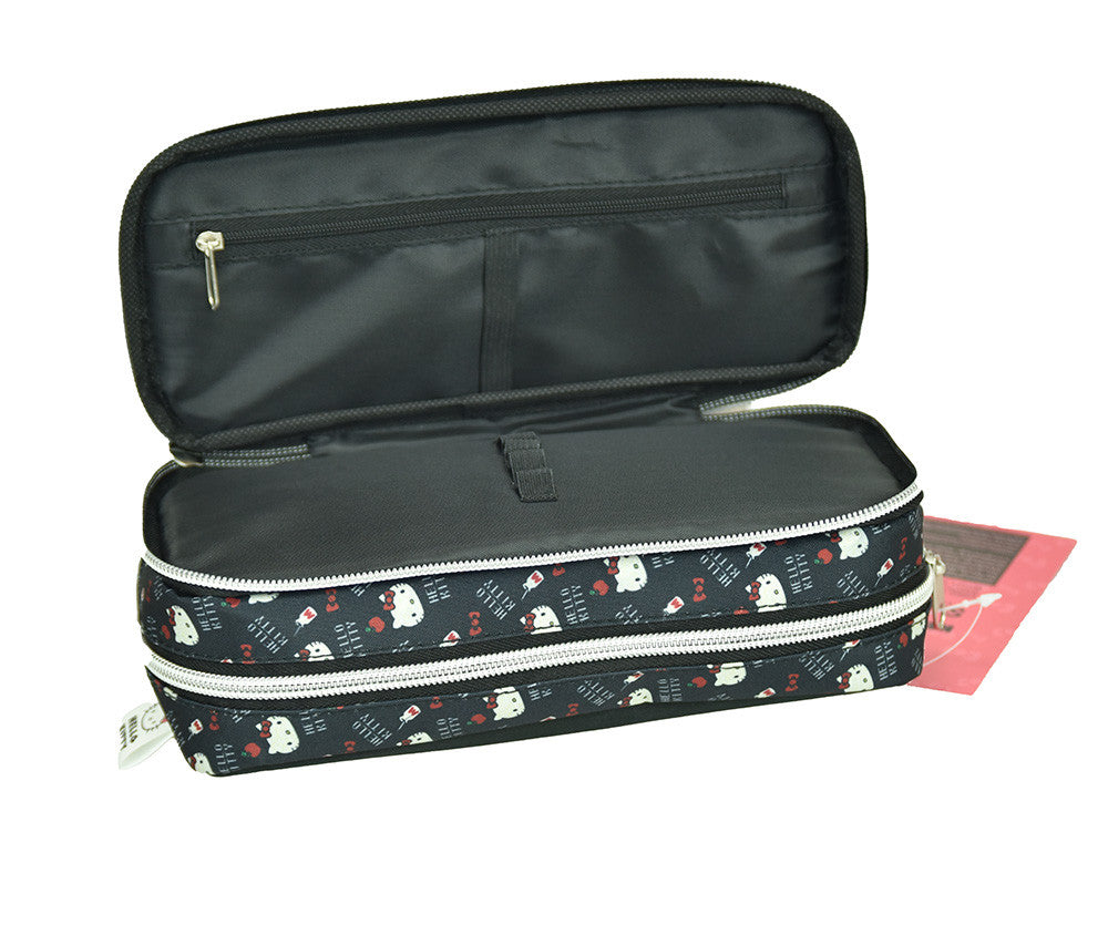 Hello Kitty zīmuļu maciņš ar 2 nodalījumiem, 26 cm