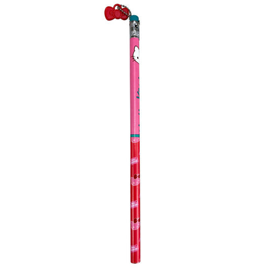 Hello Kitty Sweetheart Pink HB grafīta zīmulis ar dekorāciju