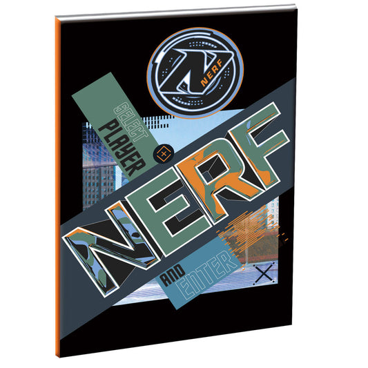 Nerf Player B/5 līniju piezīmju grāmatiņa, 40 lapas