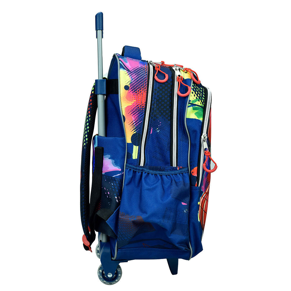 Zirnekļcilvēka Splotch rullīšu skolas soma, mugursoma 46 cm