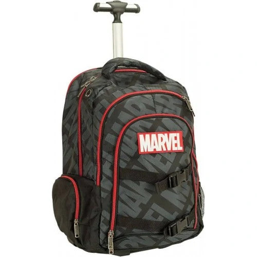 Avengers Black Marvel riteņsoma skolas soma, soma 46 cm