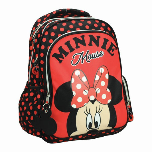 Disney Minnie sarkano punktu skolas soma, soma 42 cm