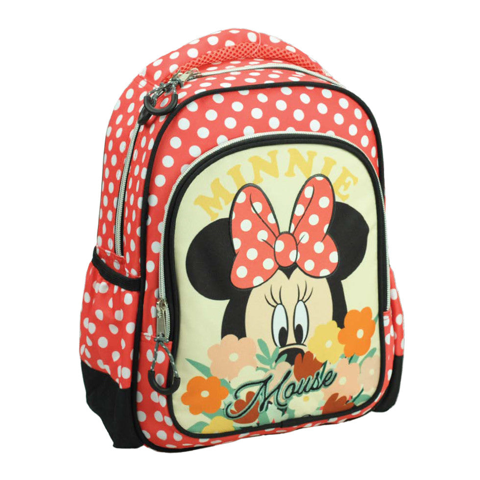 Disney Minnie ziedu mugursoma, soma 31 cm