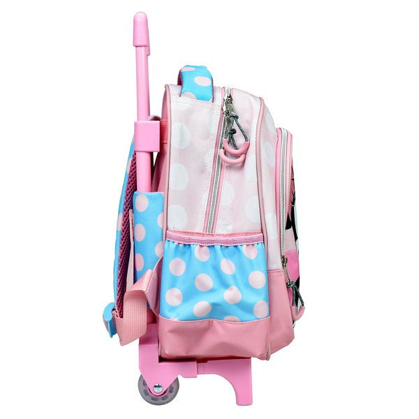 Disney Minnie Joy riteņojoša bērnudārza mugursoma, soma 30 cm