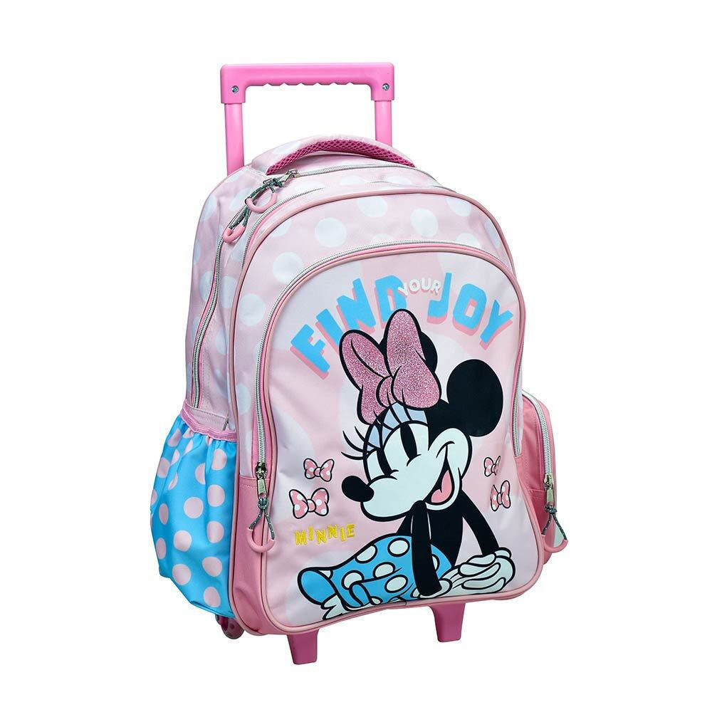 Disney Minnie Joy riteņsoma skolas soma, 46 cm