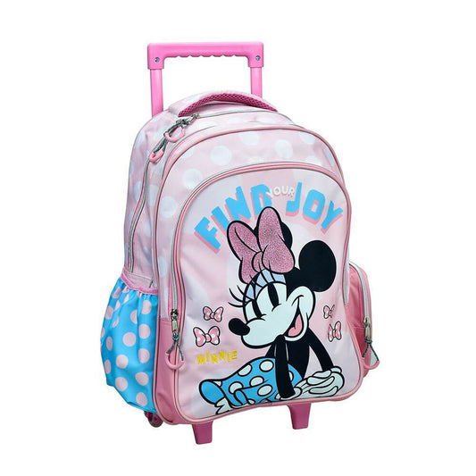 Disney Minnie Joy riteņsoma skolas soma, 46 cm