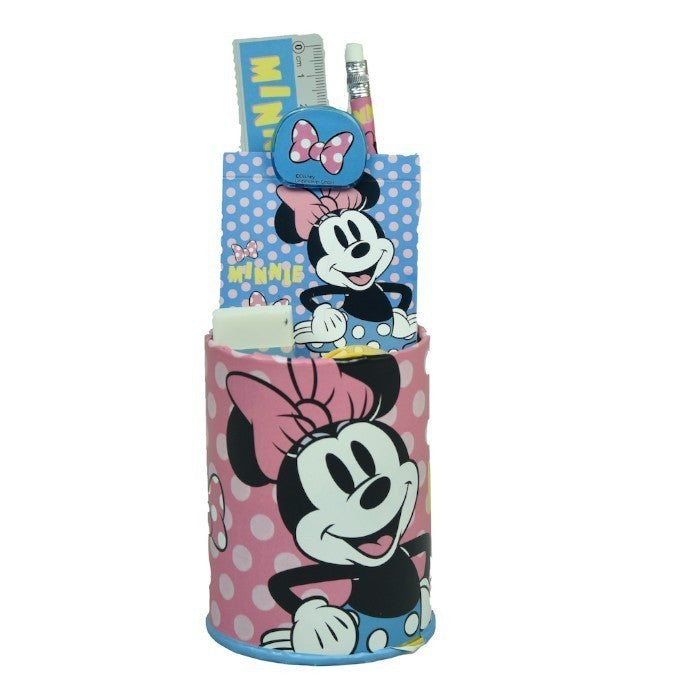 Disney Minnie Joy 7 daļu kancelejas piederumu komplekts