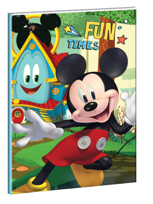 Disney Mickey Fun Times B/5 līniju klade ar 40 lapām