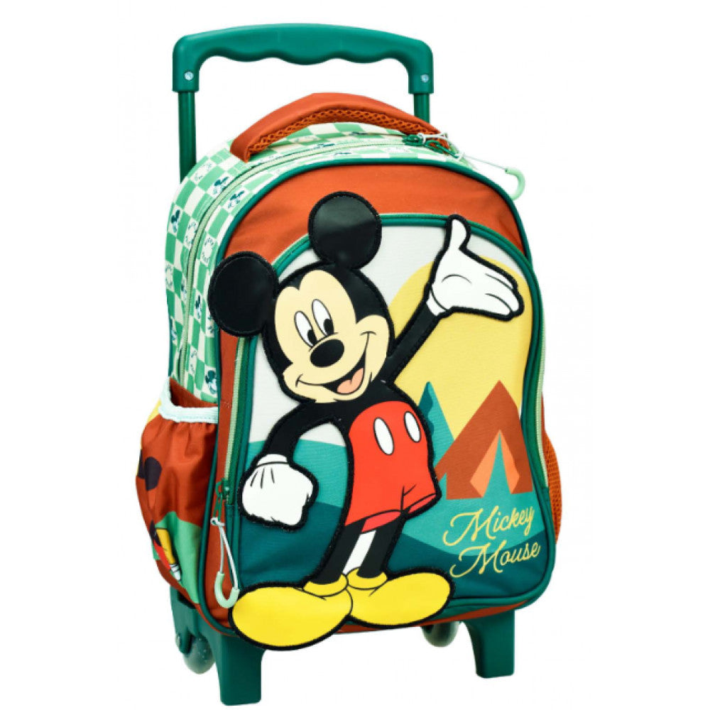 Disney Mickey Nature riteņojoša bērnu mugursoma, soma 30 cm